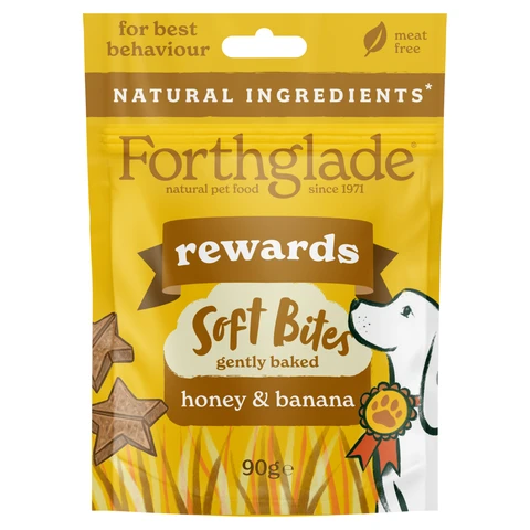 Forthglade Functional Soft Bites Banana & Honey 90g