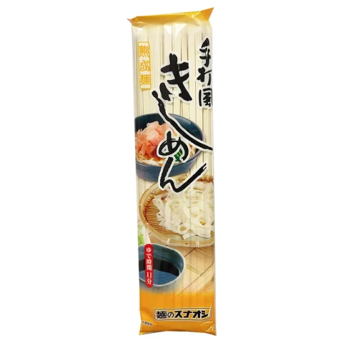 Sunaoshi Dried Noodles Kishimen 200g/pack  乾麵扁麵 200g/袋
