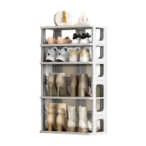 ochama Simple Shoe Rack - Rangement pour chaussures à usage domestique 1 colonne 5 niveaux