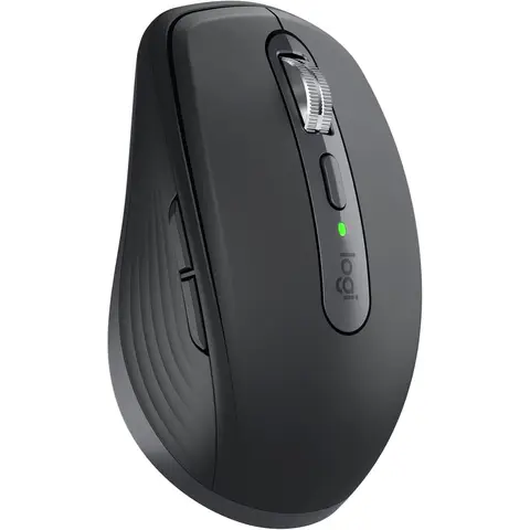 Logitech MX Anywhere 3S Maus für Business, Drahtlos, Bluetooth, Logi Bolt, Leises Klicken, 8K DPI, MagSpeed-Scrolling, Windows/Mac/Chrome/Linux, Kompakt, Graphit