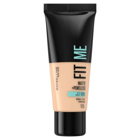 Maybelline Fit Me Matte + Poreless Foundation 30ml 105 Natural Ivory