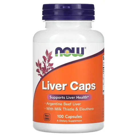 NOW Foods Liver Liver Health Capsules - 100 Capsules