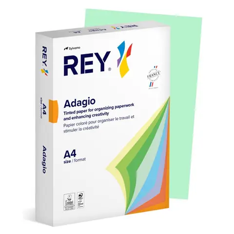 Rey Adagio A4 Paper Green 80GSM 500 Sheets