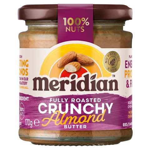 Meridian Crunchy Almond Butter 170g