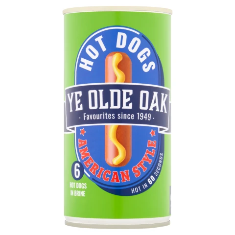 Ye Olde Oak Usa Style Jumbo Hot Dogs 560G