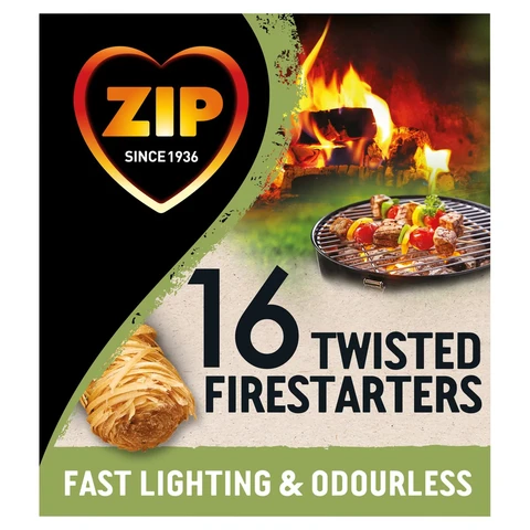 Zip Twisted Firestarters 16 Pieces