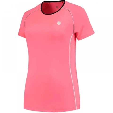 Kswiss Hypercourt Crew 4 Roze Vrouw T-Shirt S