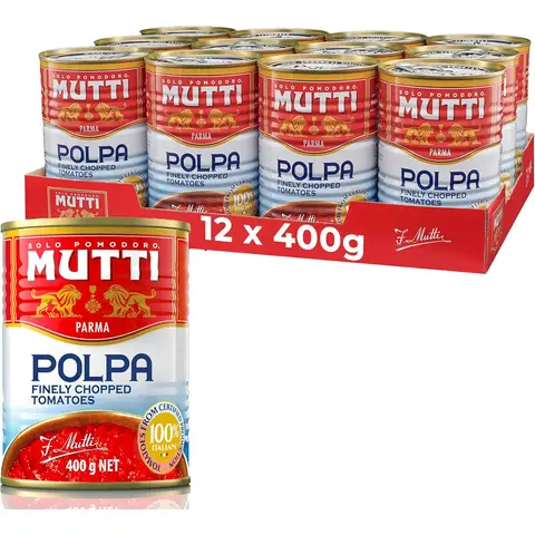 Mutti Finely Chopped Tomatoes 12 x 400g