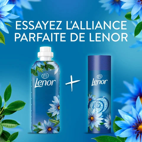 LENOR Perles de Parfum pour le Linge Envolée d’Air 19 Doses 235g