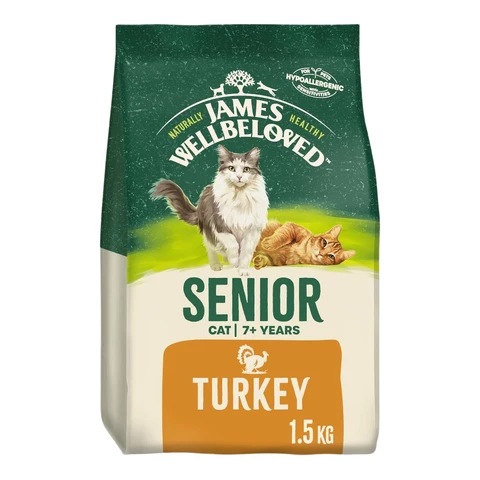 James Wellbeloved Cat Senior Turkey 1.5kg