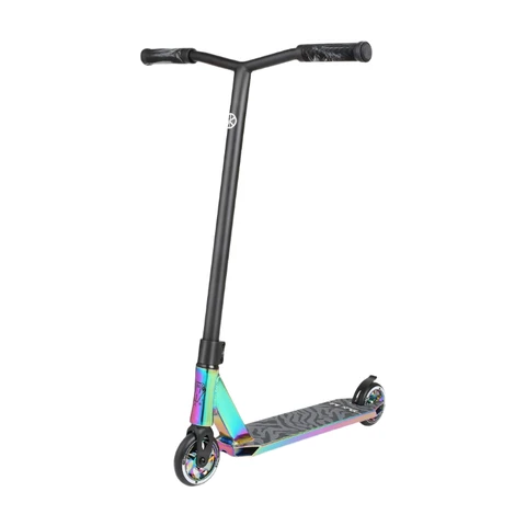 VOKUL K1 Pro Scooter Stunt Scooter Trick Scooter für Jungen, Anfänger und Fortgeschrittene Freestyle Scooter für Kinder ab 8 Jahren, Teenager und Erwachsene - Hochwertiger Kick Pro Scooter für Jungen und Mädchen (Neo)