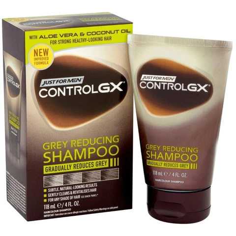Just For Men Control GX Grey Reducing Shampoo With Aloe Vera 118ml