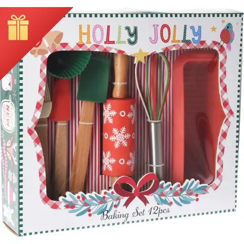 Koopman Bakkerset 12st Kerst Ontwerpen