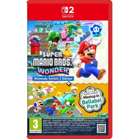 Nintendo Super Mario Bros. Wonder + Meetup In Bellabel Park - Switch 2 - Version Française