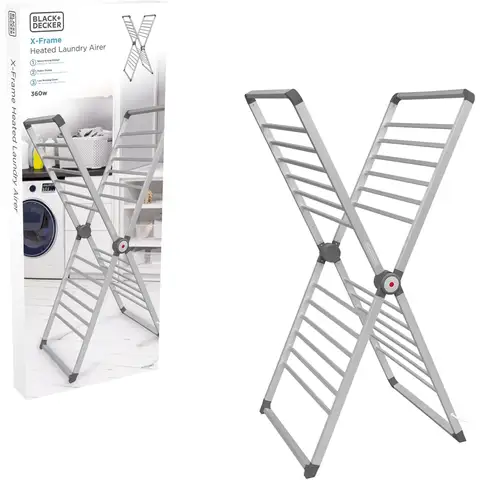 BLACK+ DECKER X-Frame Heated Airer
