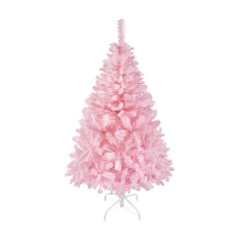 Rosa Geschmckter Weihnachtsbaum - Festliche Dekoration | Weihnachtsbume