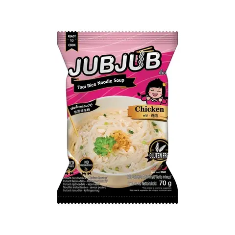 Jub Jub instant rijstnoedels kip 70 g
