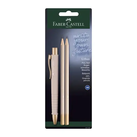 Poly Ball Ballpoint Pen XB - Urban All Black - #241190 – Faber - View #11