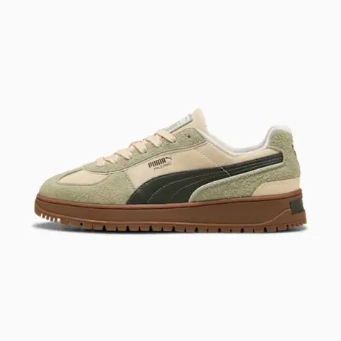 Puma Palermo Alpino Trainers - Canvas/Dark Olive
