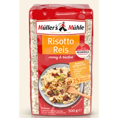 Müller's Mühle Risotto Reis 500 g