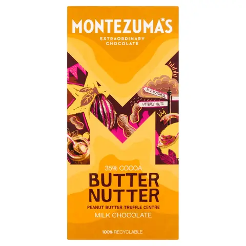 Montezuma's Butter Nutter Truffle Bar 90g