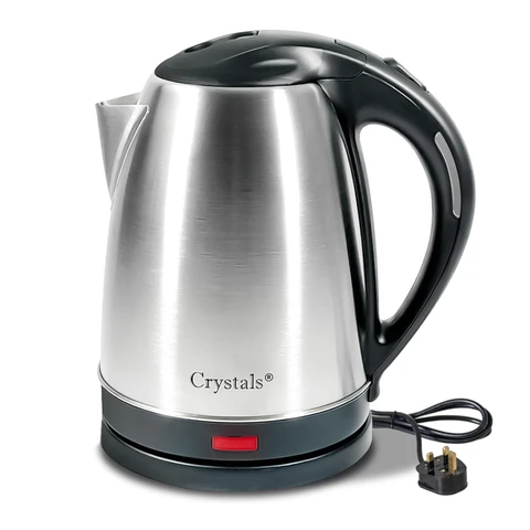 1800W Stainless Steel Electric Kettle 1.8L Cordless Jug with Overheat Protection