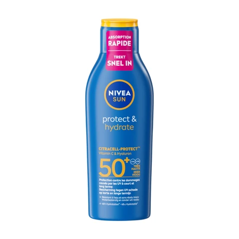 Nivea SUN Zonnebrand Protect & Hydrate Zonnemelk SPF 50+ 200 ML