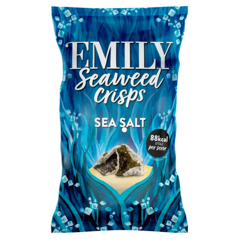 Emily Crisps - Salt Seaweed Crisps Sharing Bag - 50g