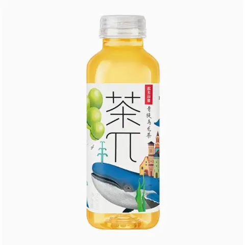 Nongfu Spring Tea π Qingti Oolong drink 500ml 农夫山泉茶π青提乌龙 500ml/瓶