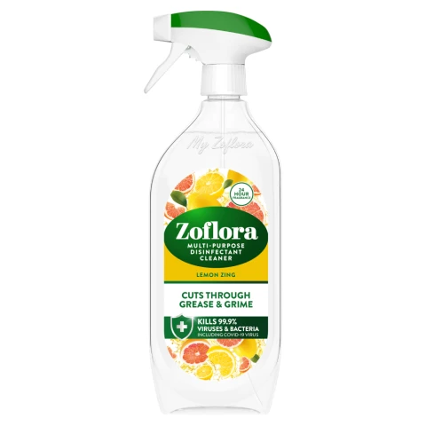 Zoflora Multi-Purpose Disinfectant Cleaner Lemon Zing 800ml