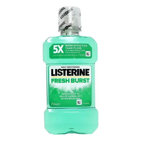 Listerine Mouthwash Fresh Burst 250ml