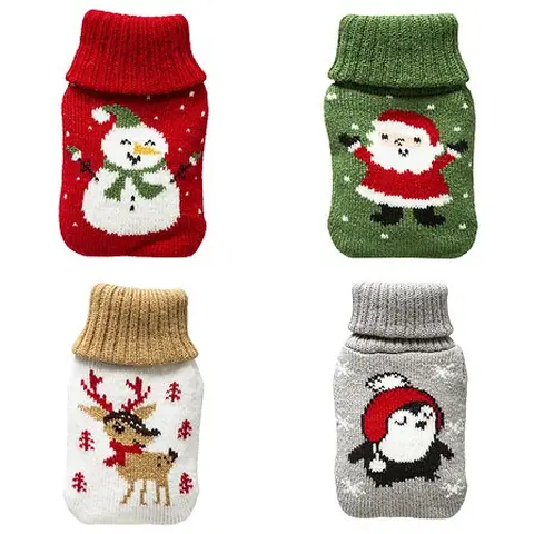 Hand warmer hot water bottle 7 x 12 cm