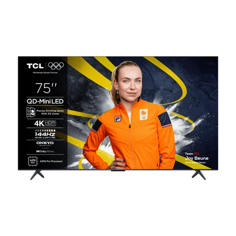 TCL 75Q6C – 75 inch – 4K Mini-LED – 144Hz