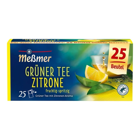 Meßmer Zitronen-Grüntee 25×1,75 g