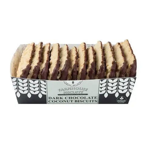 Farmhouse Biscuits Dark Chocolate Coconut Finger 150g