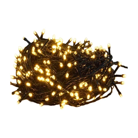 SALCAR 15 m Guirlande Lumière Etanche, Chaîne de Lumière Noël, Lumineuse Led avec 8 Modes dans Salon Jardin pour Mariage Anniversaire Party Fête