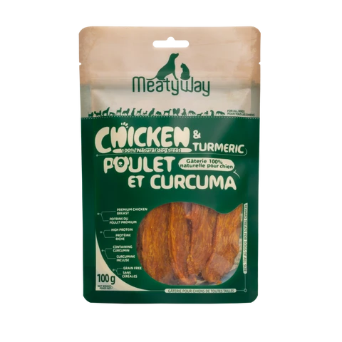MeatyWay Chicken with Turmeric Tender 100g