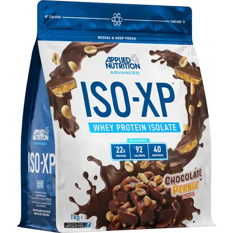 Applied Nutrition ISO - XP Whey ISO -late Protein Powder Chocolate Peanut Flavour - 1 kg