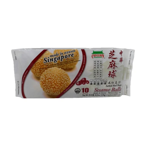 Chinatown Boules de sésame aux haricots rouges salés - 228 g
