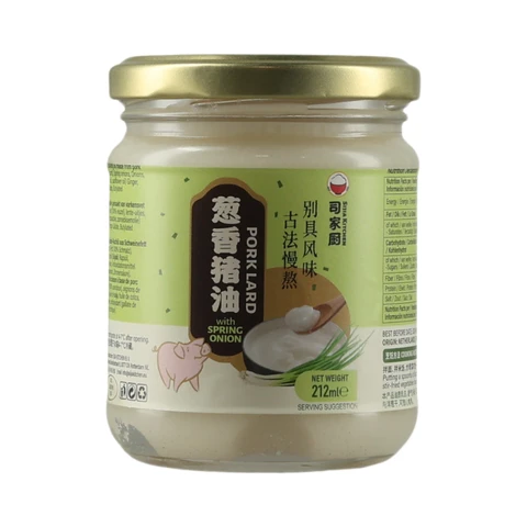 SIJIA Kitchen Speisebauchfett Frühlingszwiebel-Geschmack 212 ml