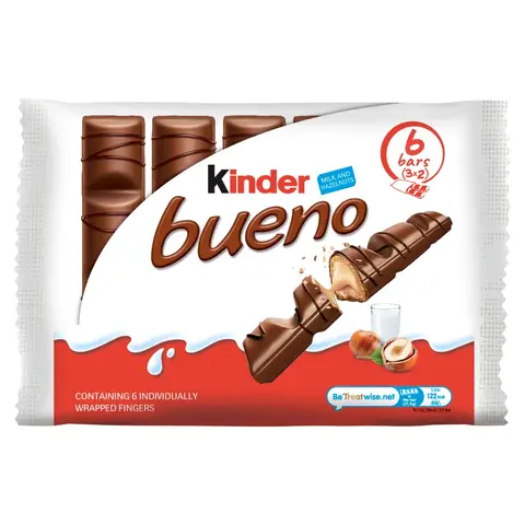 Kinder Bueno Classic 6 Pack 129g