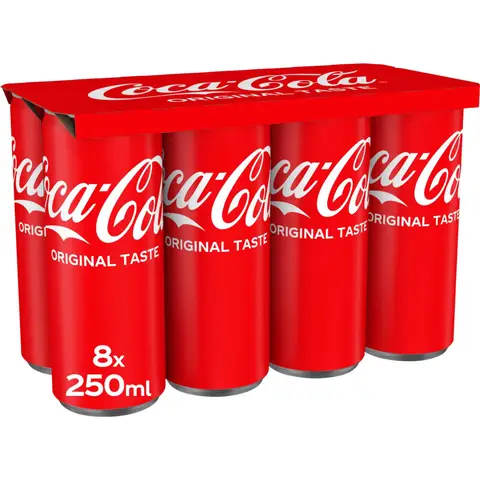 Coca-Cola Original Taste 8x250ml