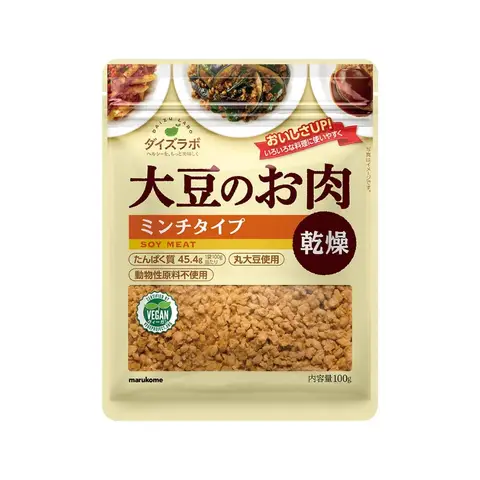 Marukome Dried Minced Soy Meat 100g | Plant-Based Protein