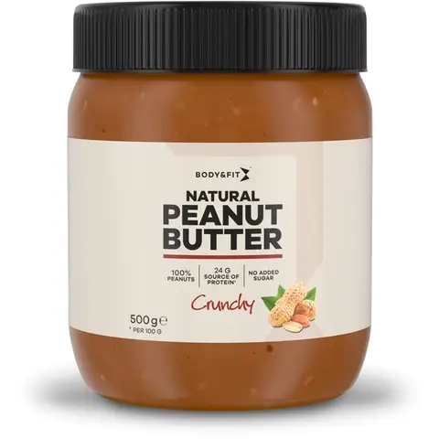 Body&Fit Pindakaas met stukjes