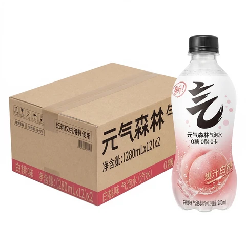 Chi Forest Sparkling water - Peach 24*280ml