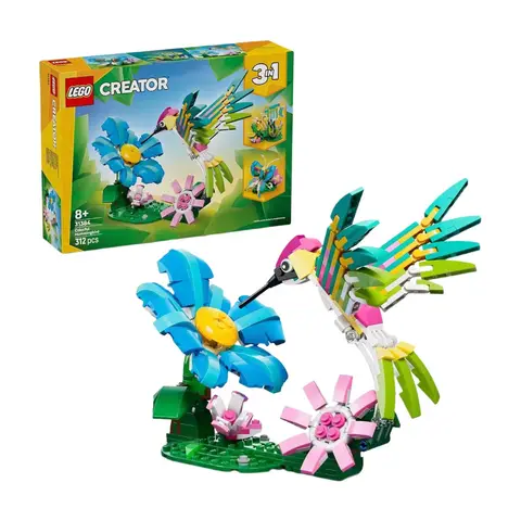 LEGO Creator 3 in 1 31384 Wild Animals: Colourful Hummingbird
