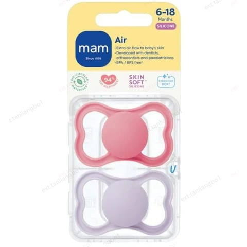 MAM Air 6-18m Soother 2pk