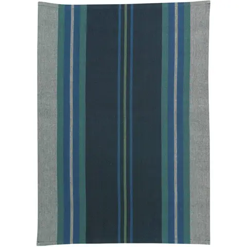 Torchon Recyclé Yuna Coloris Marine 50 x 70 cm