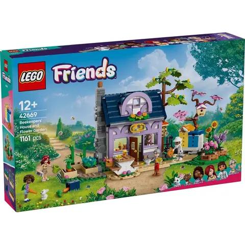 Lego 42669 Friends Bijenhoudershuis+Bloementuin