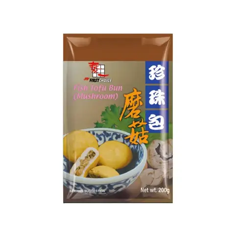 First Choice Fish Tofu Bun Mushroom 200g